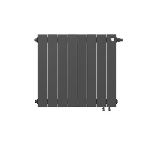 Радиатор биметаллический Royal Thermo PianoForte 500 VDR (8 секций) Noir Sable 2
