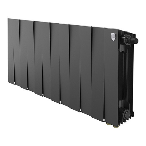 Радиатор биметаллический Royal Thermo PianoForte 300 VD (12 секций) Noir Sable 1