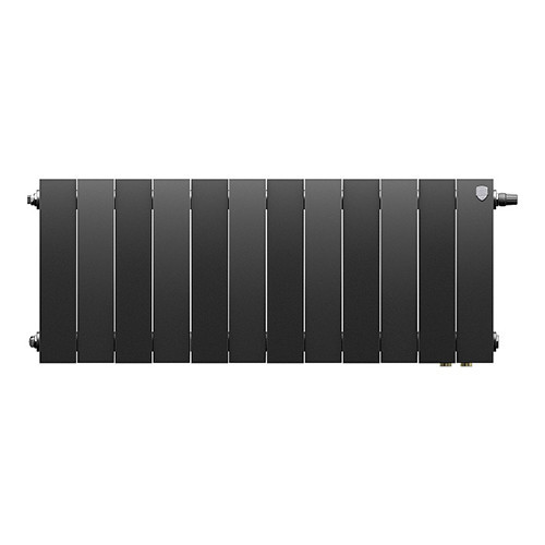 Радиатор биметаллический Royal Thermo PianoForte 300 VD (12 секций) Noir Sable 2
