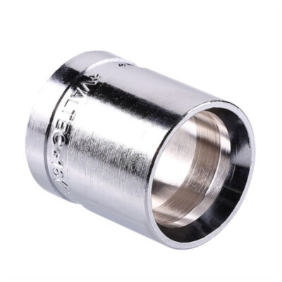 Гильза VALTEC VTm.400.BС DN 16 PN 16 латунная хромированная универсальная