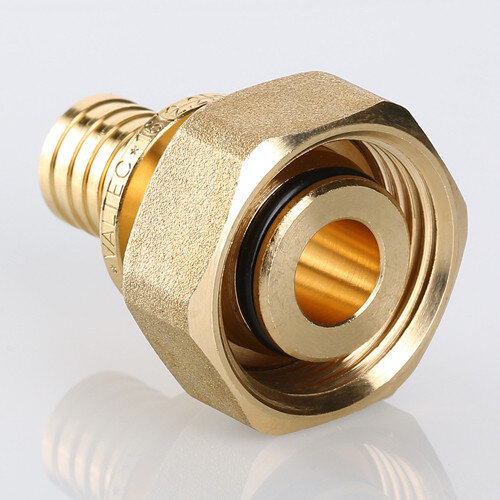 Переходник VALTEC VTm.422.EBG ВР 3/4" DN 20 PN 16 евроконус латунный универсальный