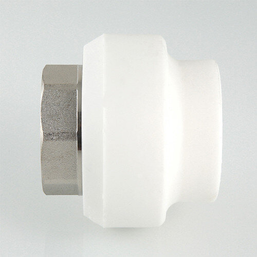 Переходник VALTEC VTp.706 ВР 4" DN 110x100 PN 25 под ключ полипропиленовый комбинированный