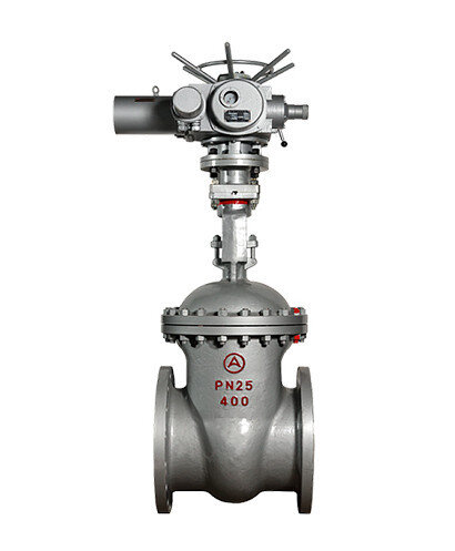 Задвижка 30нж964нж Ду1000 Ру 25 нержавеющая с электроприводом