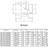 Переходник VALTEC VTp.701 НР 3/4" DN 32x20 PN 25 полипропиленовый комбинированный 2