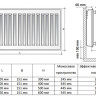 Радиатор панельный Royal Thermo HYGIENE H30-500-1500 RAL9016 2