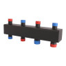 Коллектор распределительный ROMMER RDG-0016-004023 3-х контурный НР 1"x1 1/4" Ду 32 Ру 4 без теплоизоляции 1