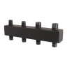 Коллектор распределительный ROMMER RDG-0016-004023 3-х контурный НР 1"x1 1/4" Ду 32 Ру 4 без теплоизоляции 2