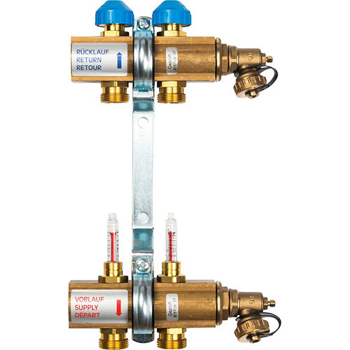 Коллекторная группа Watts HKV/T-2 с расходомерами 1