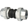 Компенсатор муфтовый Genebre 2830 DN 25 PN 10 резиновый 2