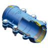 Муфта ремонтная для пластиковых труб UR-CAST UR-31 DE 63 мм PN 16 чугунная 2