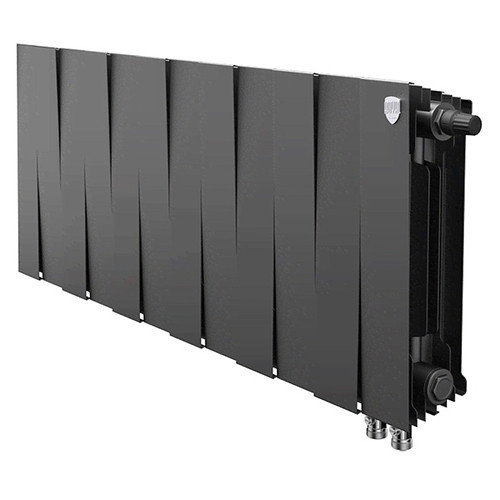 Радиатор биметаллический Royal Thermo PianoForte 300 VDR (12 секций) Noir Sable 1