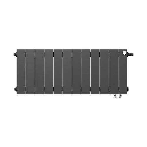 Радиатор биметаллический Royal Thermo PianoForte 300 VDR (12 секций) Noir Sable 4