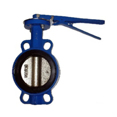 Затвор дисковый поворотный ABRA BUV-VF 826 DN 150 PN 16/10 межфланцевый с рукояткой