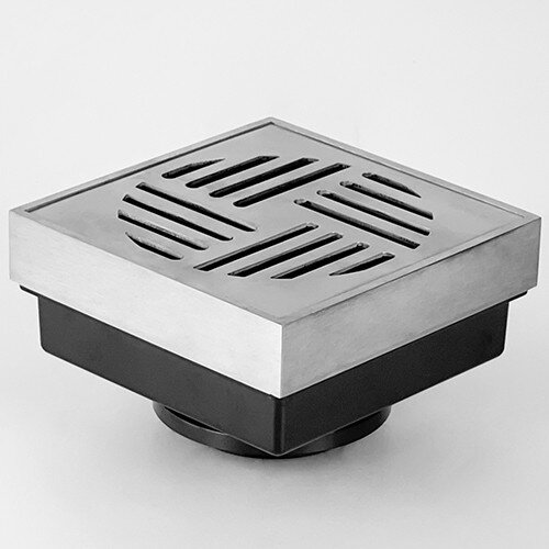 Трап вертикальный VALFEX PREMIUM VF.081.050G.100.09.PR Ду 40 из нерж.стали серый