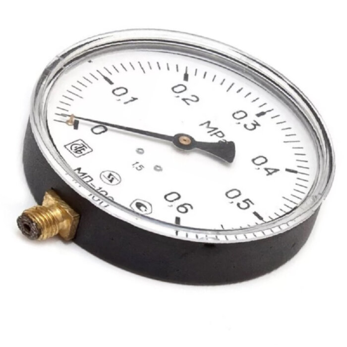 Манометр МП-100 радиальный Дк100мм 0-10 МПа кл.1,5 G1/2" ЗАВОД ТЕПЛОТЕХНИЧЕСКИХ ПРИБОРОВ
