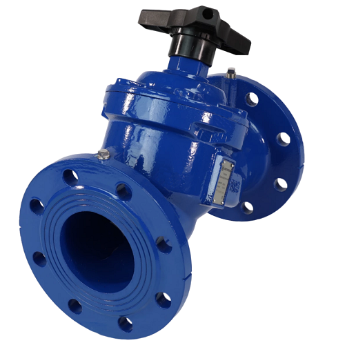 Клапан балансировочный Benarmo 3080H DN 400 PN 16 фланцевый ручной чугунный, с измерительными ниппелями