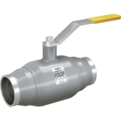 Кран шаровой цельносварной LD КШ.Ц.П.250/200.025.П/П.02 Ду 250/200 Ру 25 стальной полнопроходный под приварку
