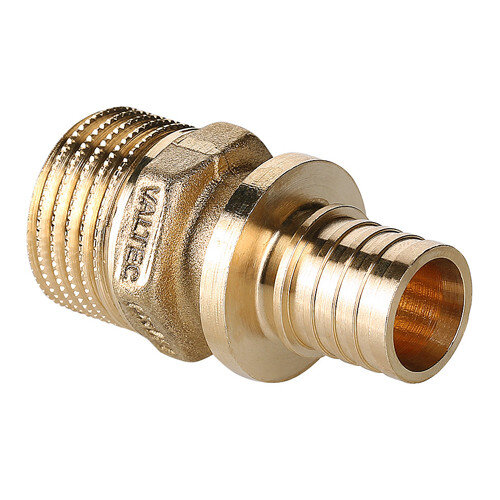 Переходник VALTEC VTm.401.BG НР 1" DN 32x25 PN 16 латунный универсальный