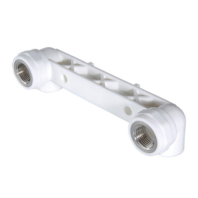 Планка VALTEC VTp.724 ВР 1/2" DN 20x15 PN 25 с водорозетками полипропиленовая комбинированная