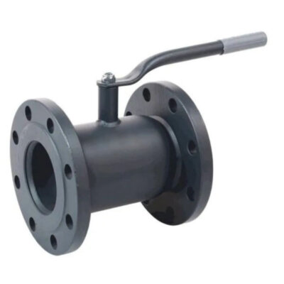 Кран шаровой FORTECA КШС 183.1 11с67п ДУ 100 ф/ф с рукояткой