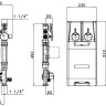 Насосный модуль VALTEC VT.VAR20.G.07 DN 32 PN 10 с байпасом и трехходовым клапаном 2