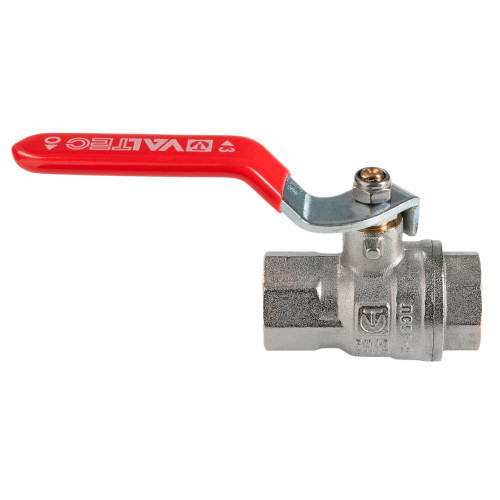 Кран шаровый VALTEC VT.414 ГОСТ Р 59553-2021 ВР 3/4" DN 20 PN 40 никелированный латунный 2