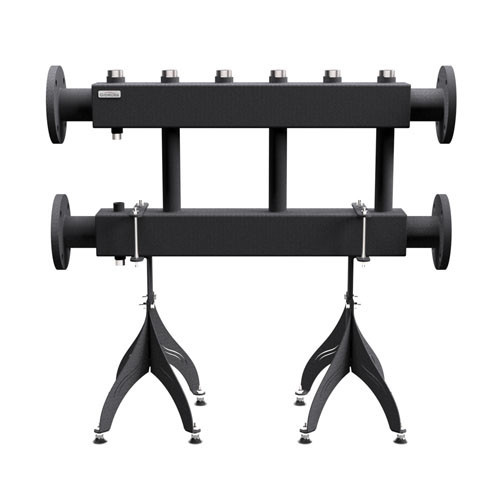 Коллектор распределительный GIDRUSS MK-400-3x32 3-х контурный НР 1 1/4" Ду 65 Ру 6 модульный 1