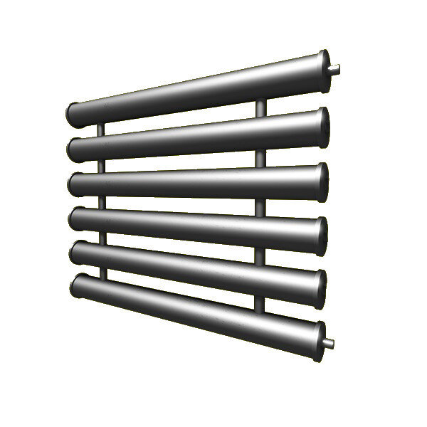 Регистр отопления РСП-6x48x2,0-6000 секционный шестирядный с плоскими заглушками