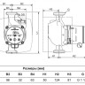 Насос циркуляционный Grundfos Alpha2 25-60 180 4