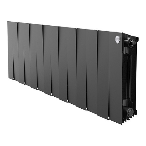 Радиатор биметаллический Royal Thermo PianoForte 300 (14 секций) Noir Sable 1