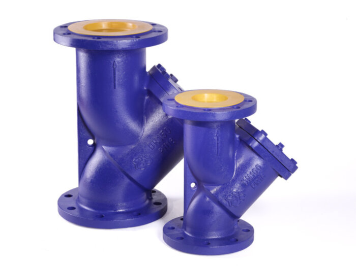 Фильтр сетчатый РАШВОРК 600 Ду15 Ру16 чугунный фланцевый со сливной пробкой