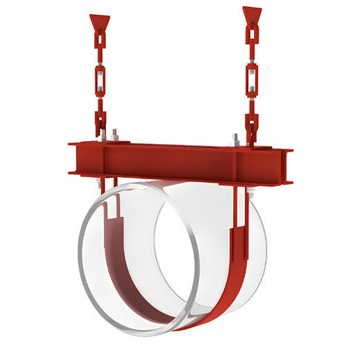 Подвеска жесткая ТС-679 Ду 630 Ру 40 Серия 5.903-13 выпуск 6-95 Lт+1845