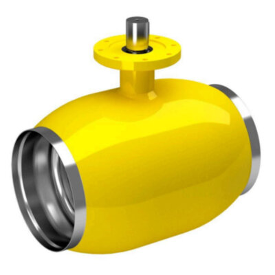 Кран шаровой Vexve 110600 DN 600 PN 25 стальной стандартнопроходный под приварку для газа, с редуктором