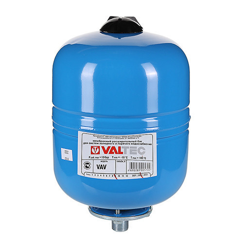 Бак VALTEC 3/4" мембранный 24 л для систем водоснабжения VT.AV.B.060024 1