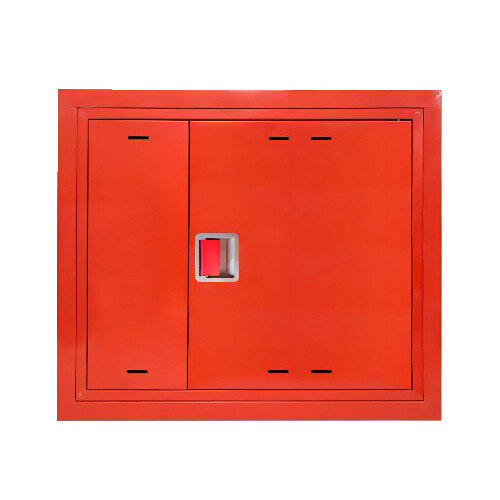 Шкаф пожарный ФАЭКС ШПК 315 ВЗК универсальный стандарт встроенный закрытый красный с евроручкой