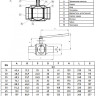 Кран шаровой Danfoss JiP Full Bore WW DN 100 PN 25 стальной полнопроходный под приварку 2