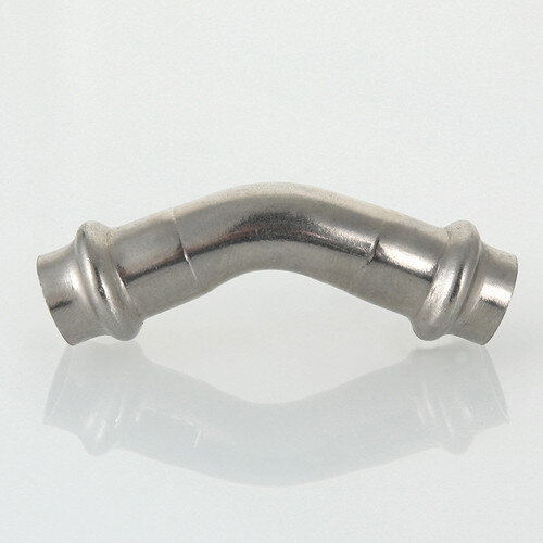 Угольник 45 градусов VALTEC VTi.959.I DN 18 PN 16 двухраструбный нержавеющая сталь