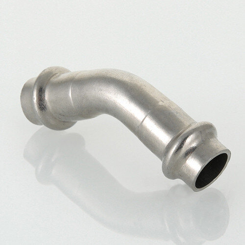 Угольник 45 градусов VALTEC VTi.959.I DN 18 PN 16 двухраструбный нержавеющая сталь