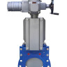 Задвижка шиберная ножевая VAG ZETA DN 300 PN 10 с электроприводом AUMA SA07.6 1