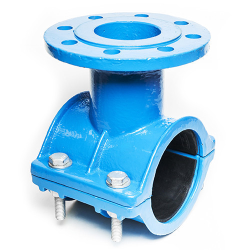 Седелка фланцевая для чугунных труб UR-CAST UR-33 DN 80/40 PN 16 чугунная 1