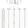 Переходник для шланга латунный Aquasfera 9101 DN 15x18 PN 25 резьба - 1/2''x18, резьбовой ВР-НР, 9101-11 5
