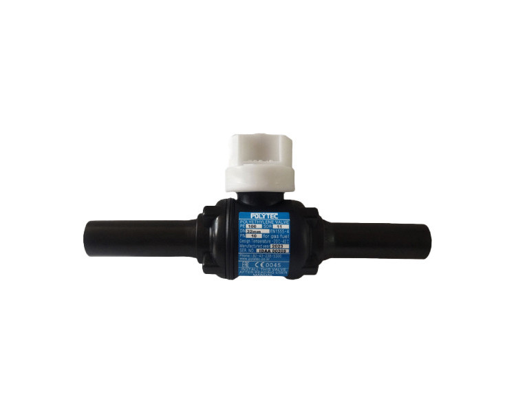 Кран шаровой Polytec DN 40 ПЭ 100
