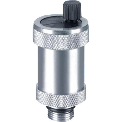 Воздухоотводчик автоматический латунный Aquasfera 5010 DN 15 PN 10 резьба - 1/2'', покрытие - хром, отсечным клапаном, резьбовой НР, 5010-01