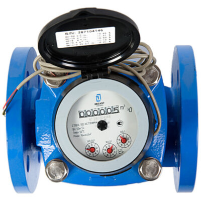 Счетчик промышленный Декаст СТВХ-50 "СТРИМ" Класс "С" ДГ2 (100 л/имп) холодной воды