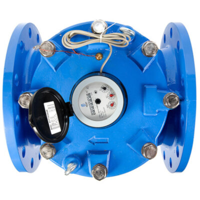 Счетчик промышленный Декаст СТВХ-200 "СТРИМ" Класс "С" ДГ2 (1000 л/имп, 12 отв. в фланце) холодной воды
