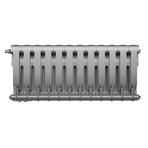Радиатор биметаллический Royal Thermo BiLiner 350 VD (12 секций) Silver Satin 3