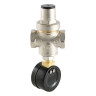 Редуктор давления VALTEC VT.088.N.0455 1/2'' DN 15 PN 16 поршневой, регулируемый, прямого действия, с манометром-индикатором, латунный с никелевым покрытием 5