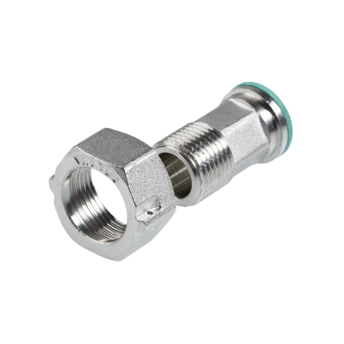 Латунный полусгон VALTEC 3/4" с накидной гайкой VTr.611.N.0005