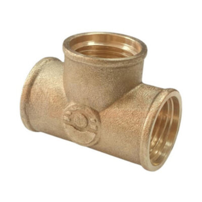 Тройник VALFEX VF.130 ВР 1 1/2"x1 1/2"x1 1/2" Ду 40 Ру 40 латунный