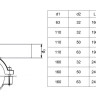 Вентиль FRIALEN DAV DN 110/63 PN 10/16 для врезки под давлением 2